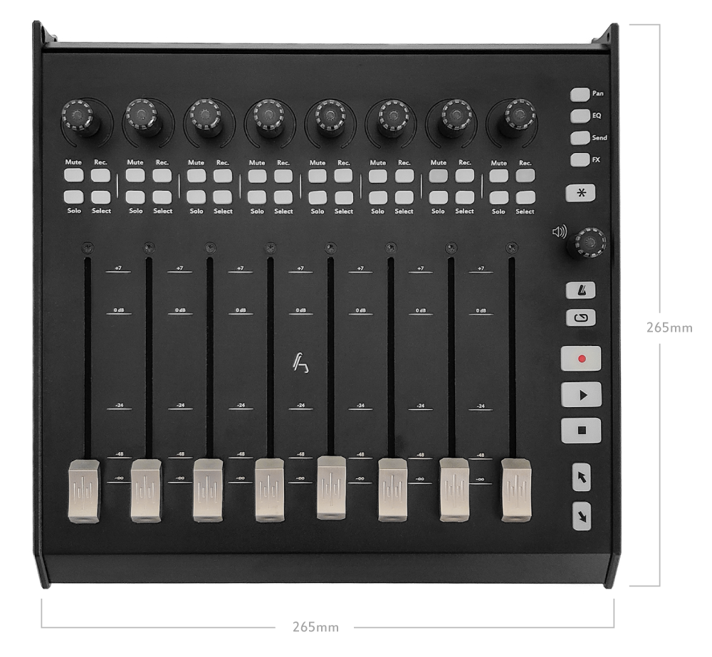 MIDI Fader Controller USB C 